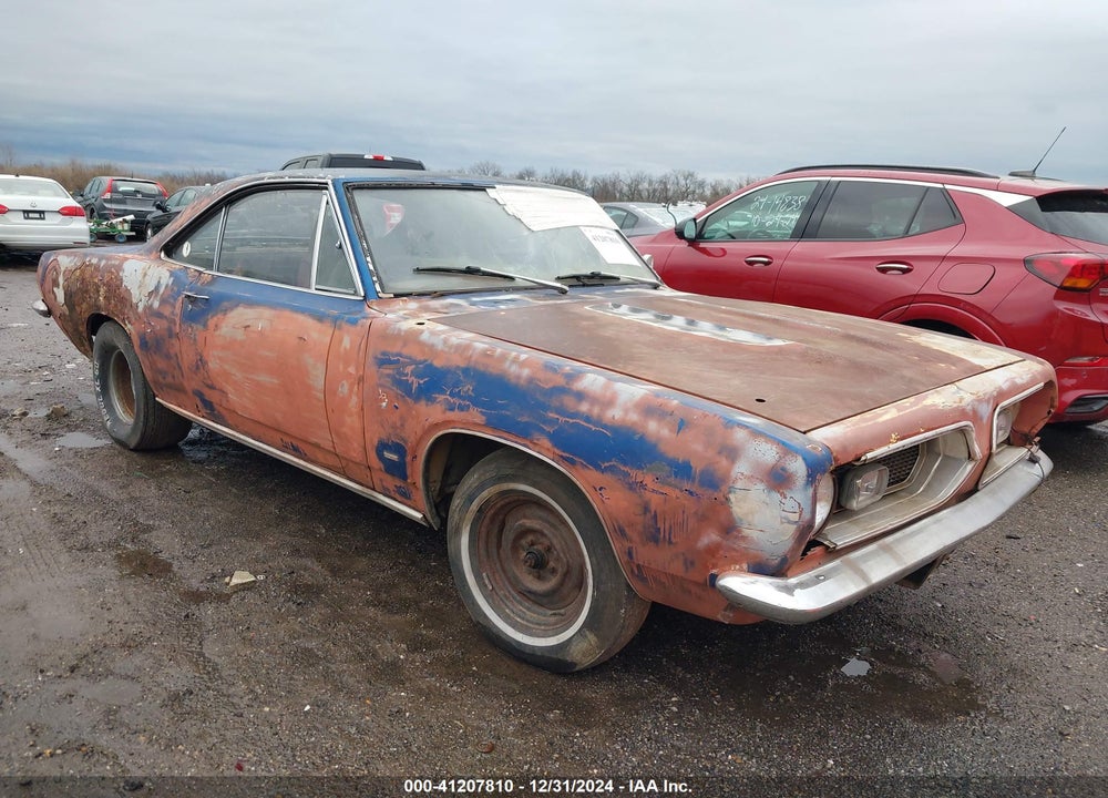 1967 PLYMOUTH BARRACUDA VIN: BH23D72275776