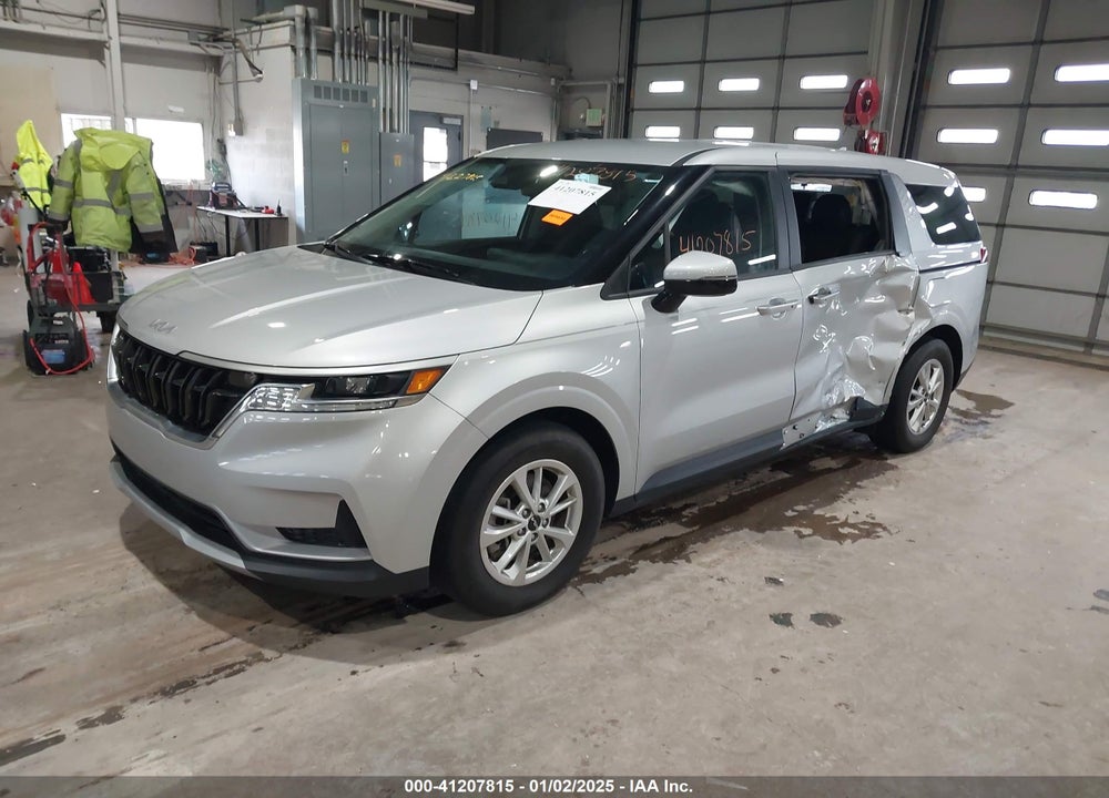2022 KIA CARNIVAL MPV LX SEAT PACKAGE VIN: KNDNB4H34N6149277