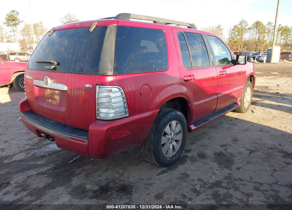 2006 MERCURY MOUNTAINEER LUXURY VIN: 4M2EU47E96UJ04419