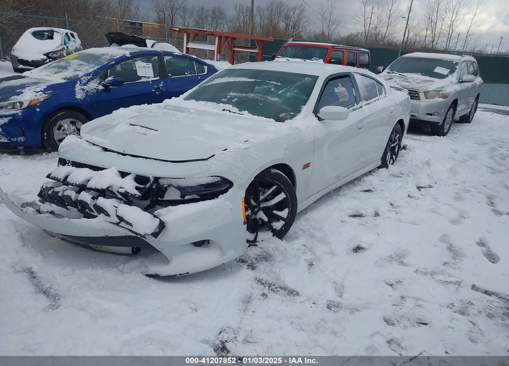 2019 DODGE CHARGER SCAT PACK RWD VIN: 2C3CDXGJ3KH650999