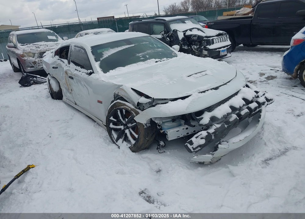 2019 DODGE CHARGER SCAT PACK RWD VIN: 2C3CDXGJ3KH650999