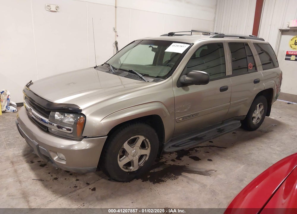 2003 CHEVROLET TRAILBLAZER LT VIN: 1GNDT13S332237044