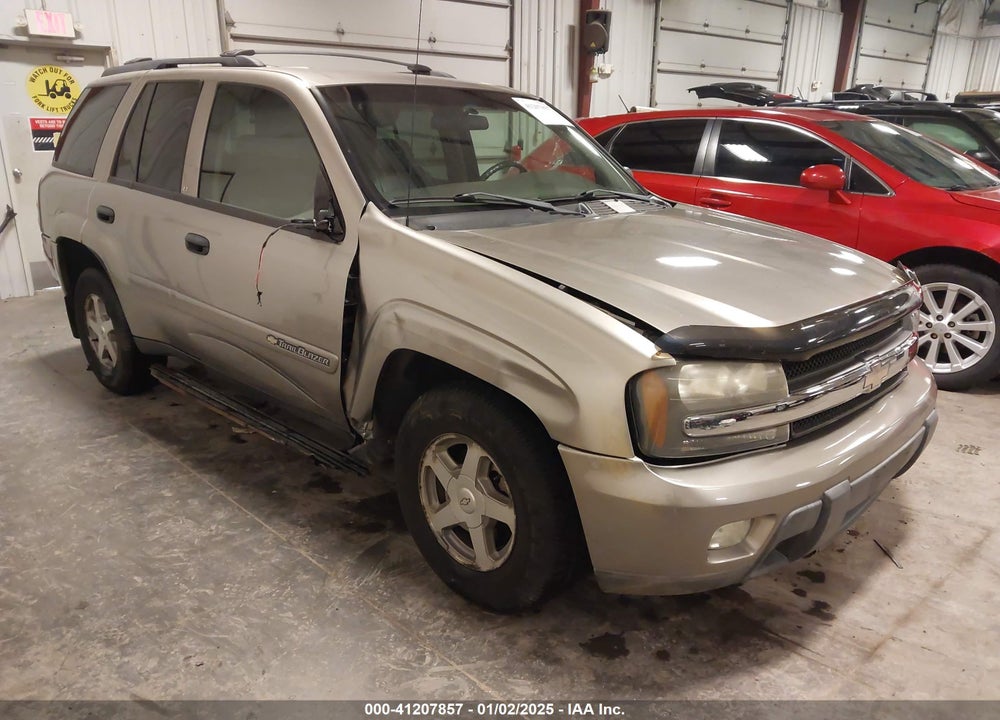 2003 CHEVROLET TRAILBLAZER LT VIN: 1GNDT13S332237044