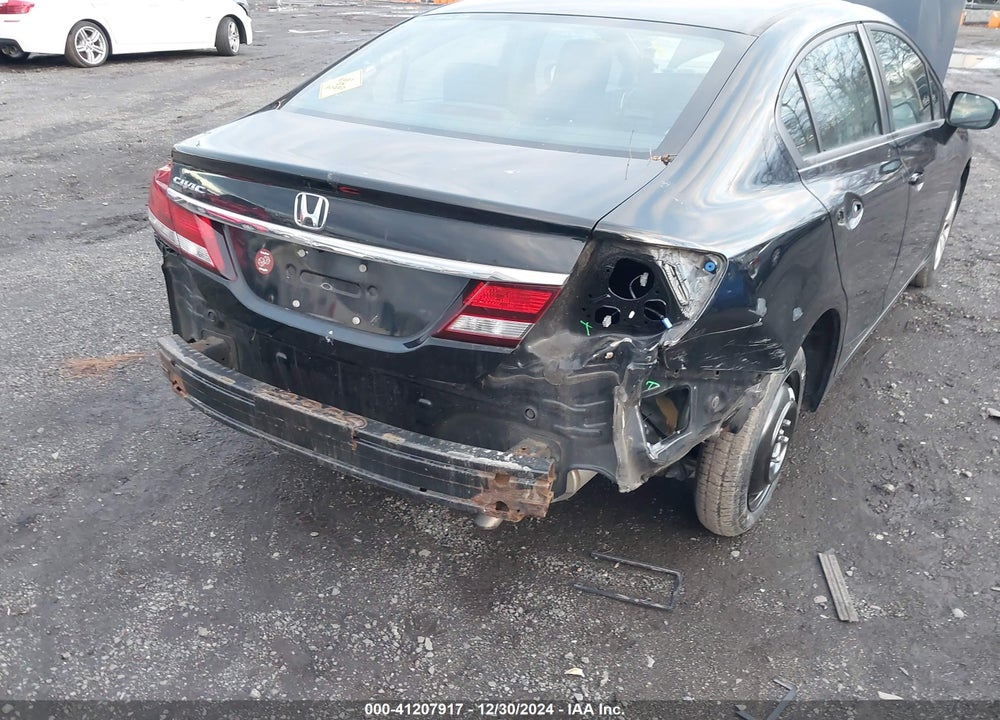 2014 HONDA CIVIC LX VIN: 19XFB2F51EE235587