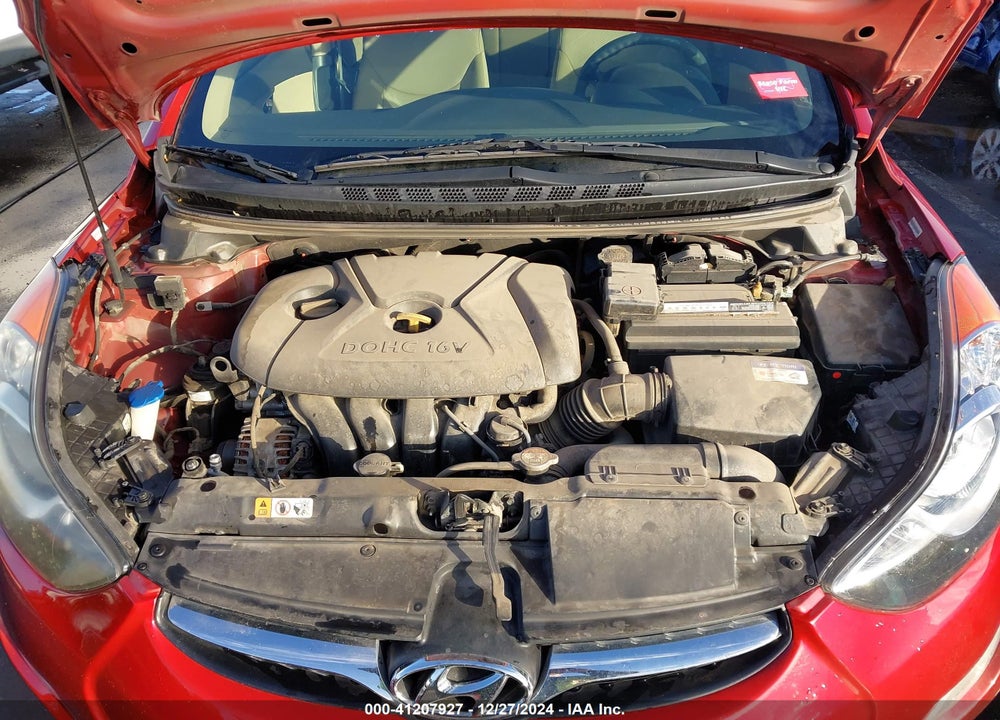 2012 HYUNDAI ELANTRA GLS (ULSAN PLANT) VIN: KMHDH4AE1CU424288