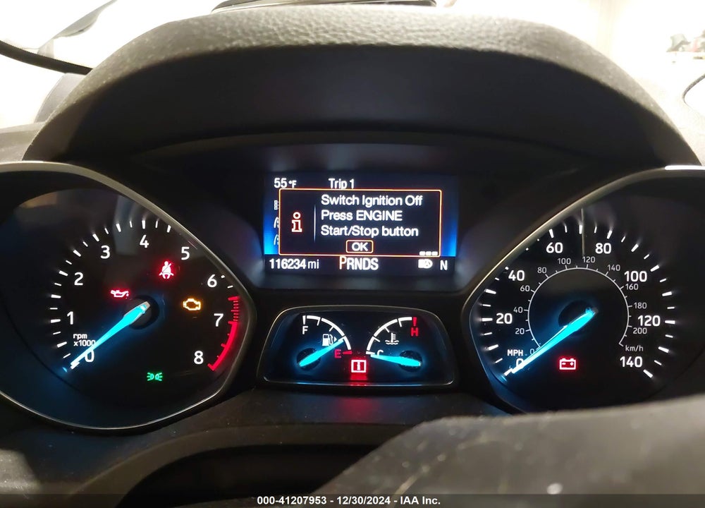 2017 FORD ESCAPE TITANIUM VIN: 1FMCU9J94HUE15857
