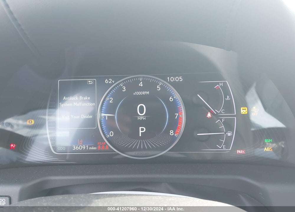 2020 LEXUS ES 350 VIN: 58ADZ1B19LU060380