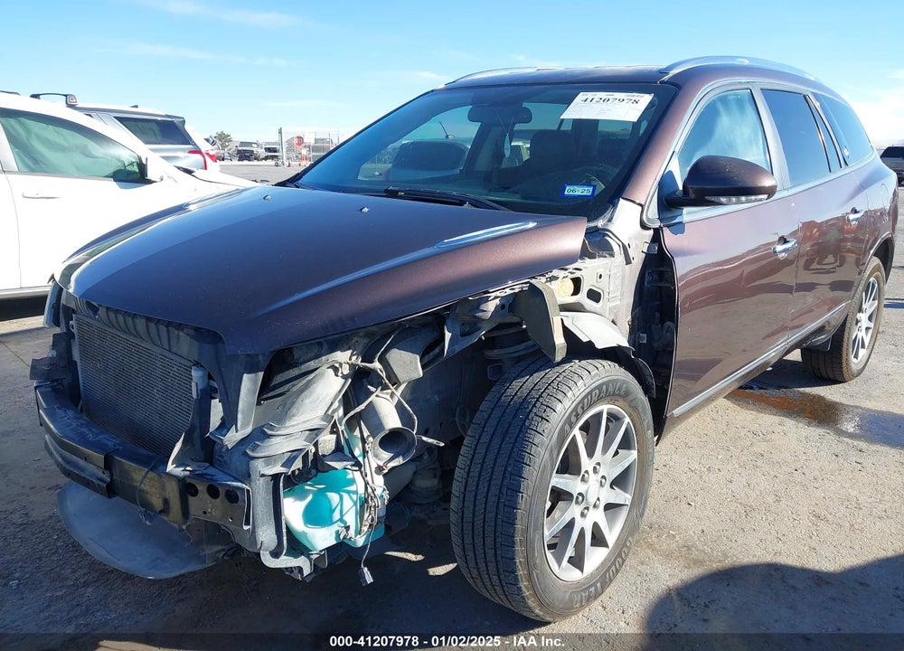 2015 BUICK ENCLAVE LEATHER VIN: 5GAKRBKDXFJ101352