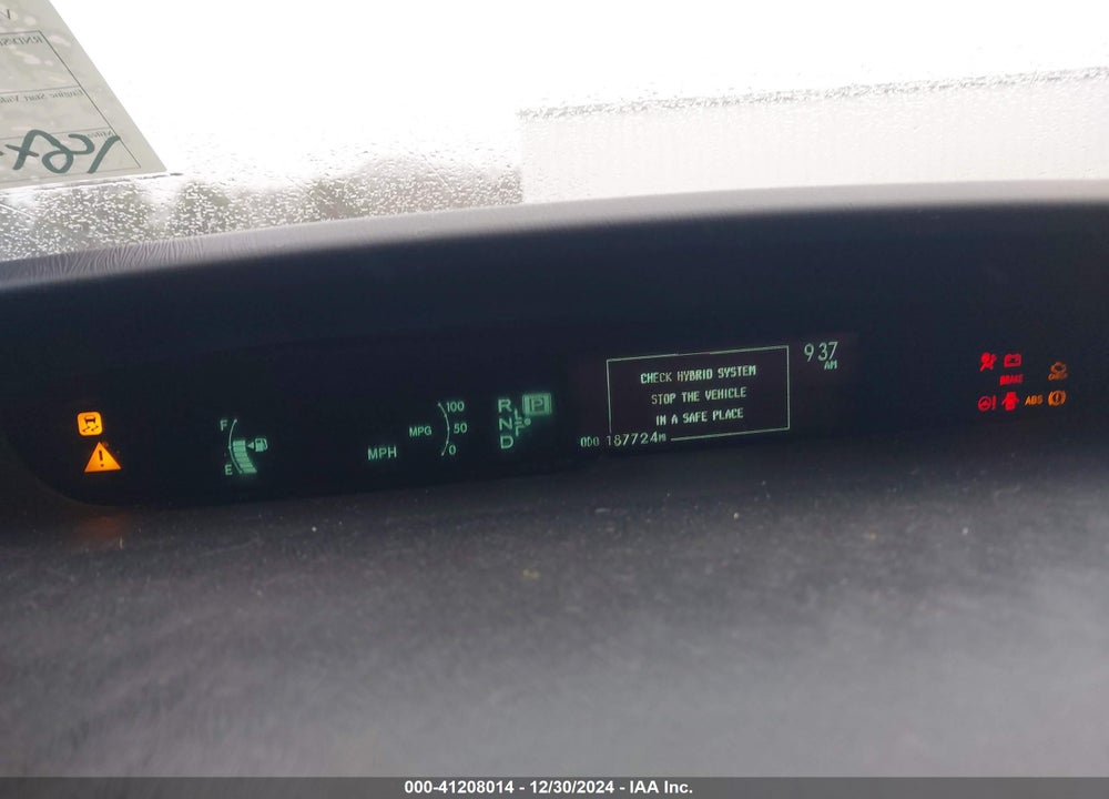 2013 TOYOTA PRIUS TWO VIN: JTDKN3DU8D1635878