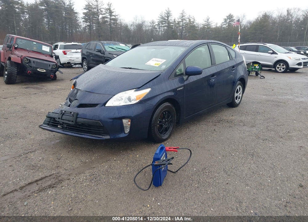 2013 TOYOTA PRIUS TWO VIN: JTDKN3DU8D1635878