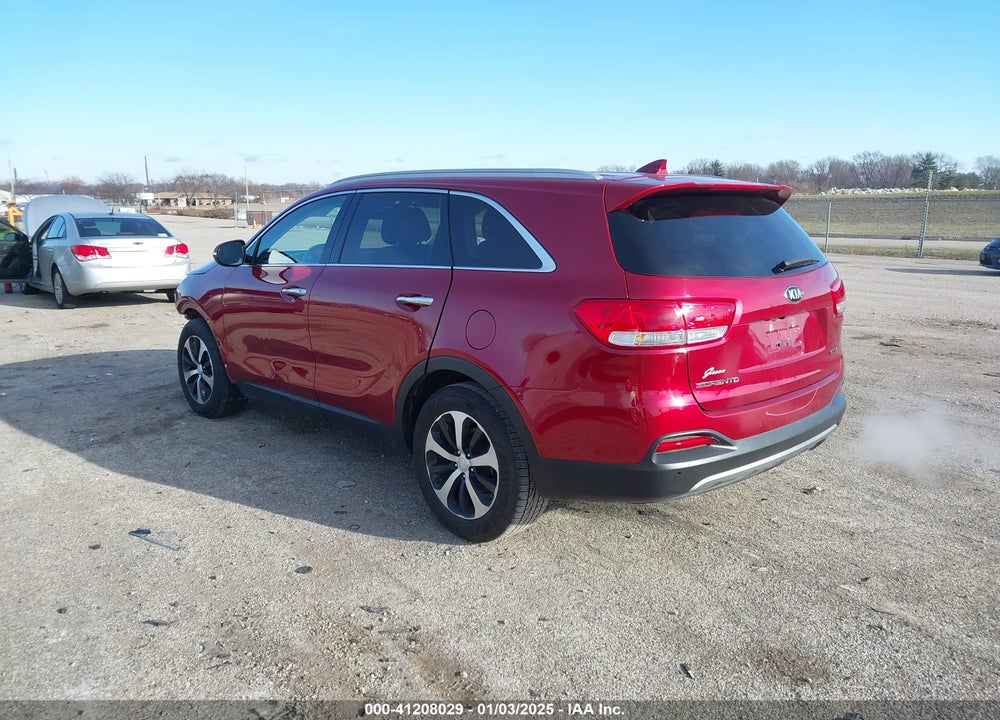 2016 KIA SORENTO 3.3L EX VIN: 5XYPH4A56GG105722