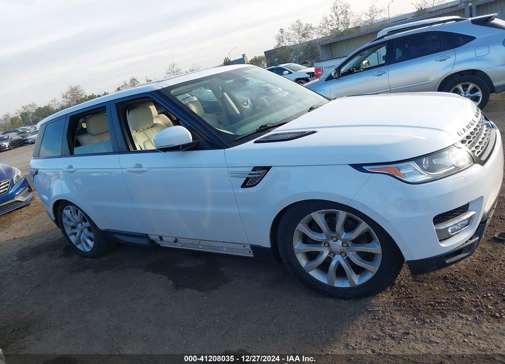 2015 LAND ROVER RANGE ROVER SPORT 3.0L V6 SUPERCHARGED HSE VIN: SALWR2VFXFA538855