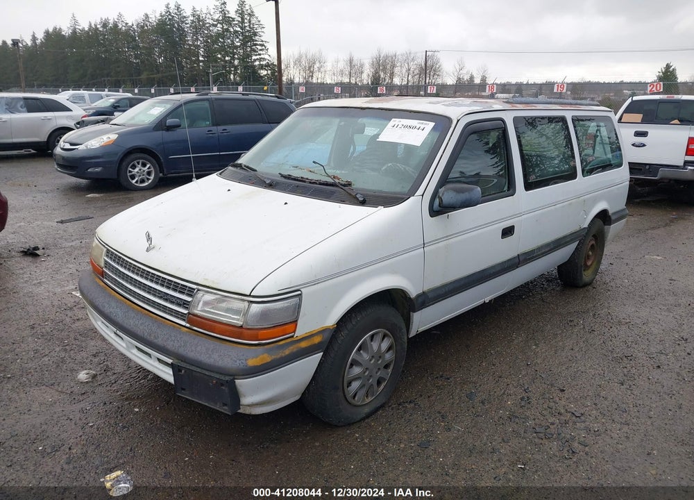 1994 PLYMOUTH GRAND VOYAGER SE VIN: 1P4GH44R2RX148836