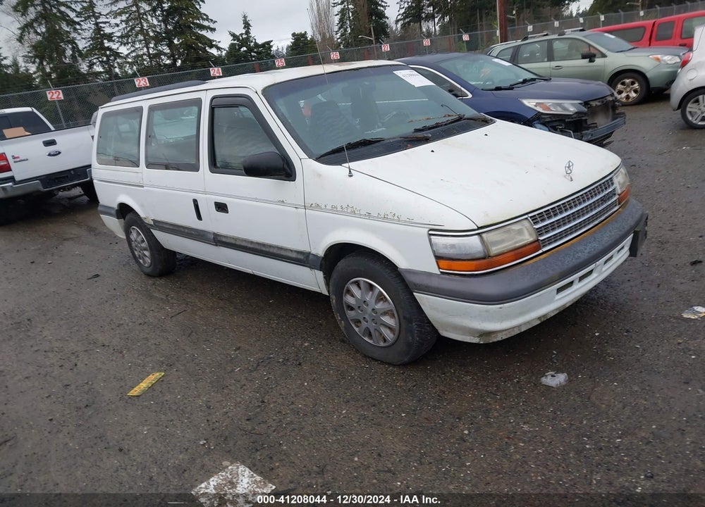 1994 PLYMOUTH GRAND VOYAGER SE VIN: 1P4GH44R2RX148836