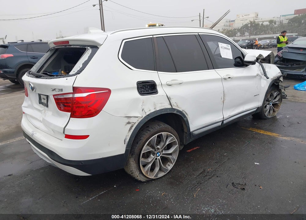 2017 BMW X3 SDRIVE28I VIN: 5UXWZ7C3XH0V90863