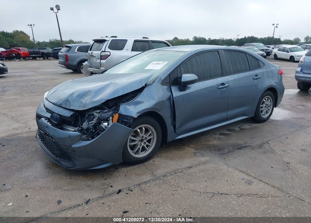 2022 TOYOTA COROLLA HYBRID LE VIN: JTDEAMDE1NJ051637