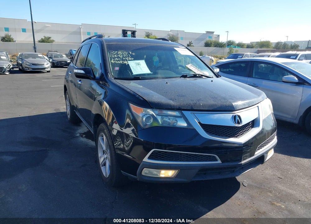 2011 ACURA MDX TECHNOLOGY PACKAGE VIN: 2HNYD2H65BH526547