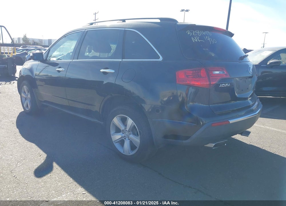2011 ACURA MDX TECHNOLOGY PACKAGE VIN: 2HNYD2H65BH526547