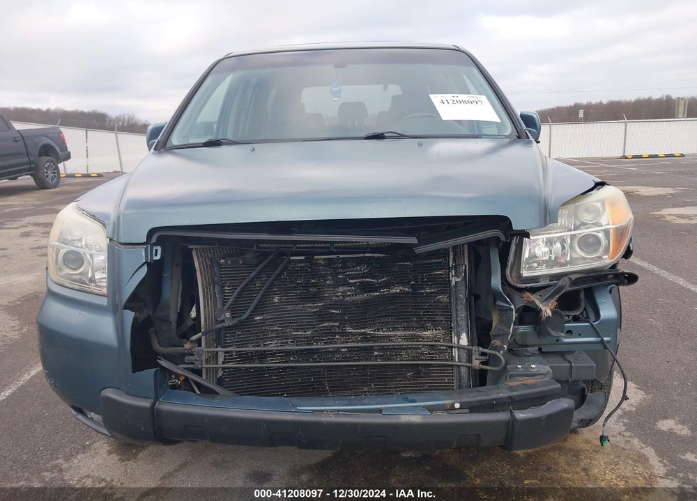 2006 HONDA PILOT EX-L VIN: 5FNYF18586B002791