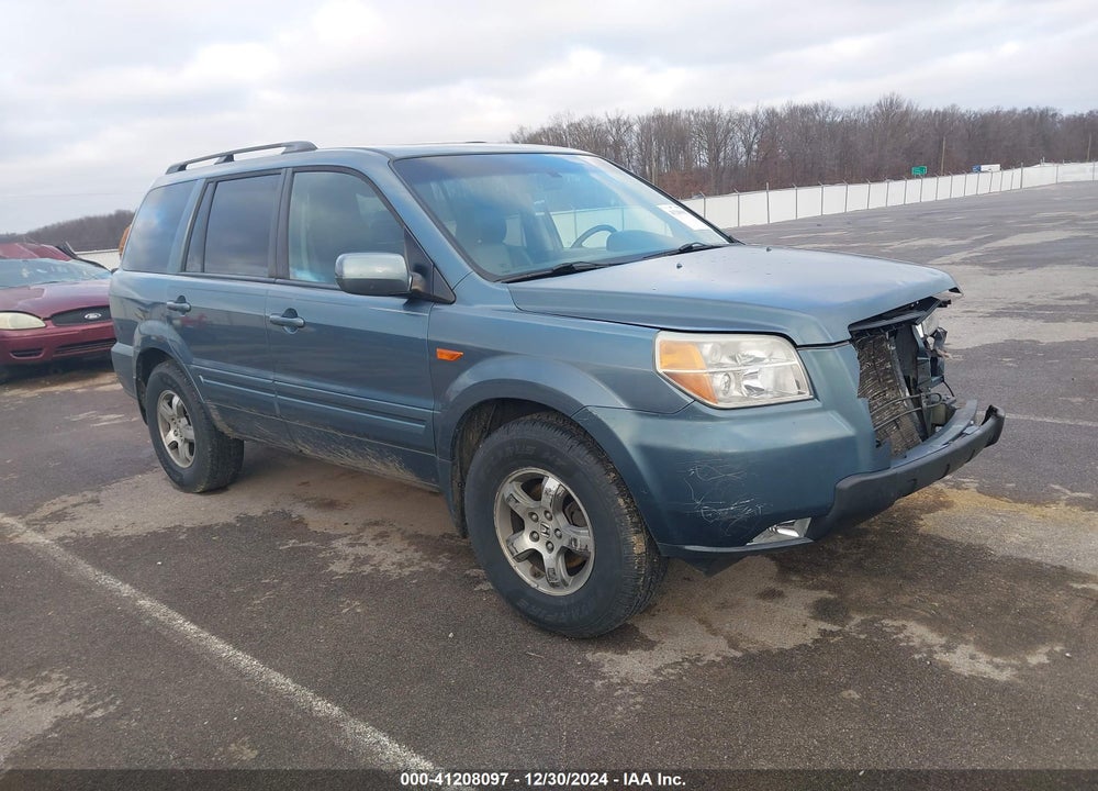 2006 HONDA PILOT EX-L VIN: 5FNYF18586B002791