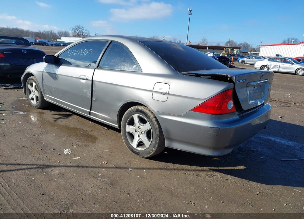 2004 HONDA CIVIC EX VIN: 1HGEM22994L033005