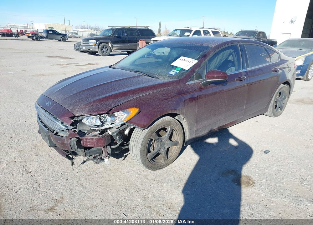 2017 FORD FUSION VIN: 3FA6P0HD0HR414166