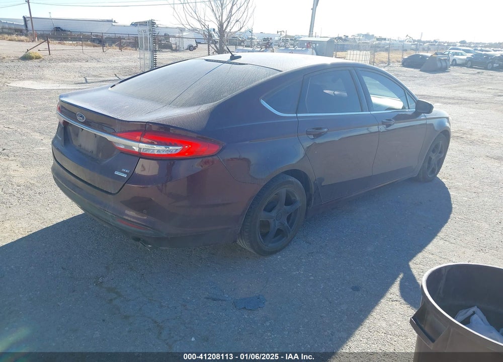 2017 FORD FUSION VIN: 3FA6P0HD0HR414166