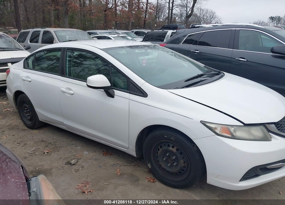 2013 HONDA CIVIC VIN: 2HGFB2F51DH578064