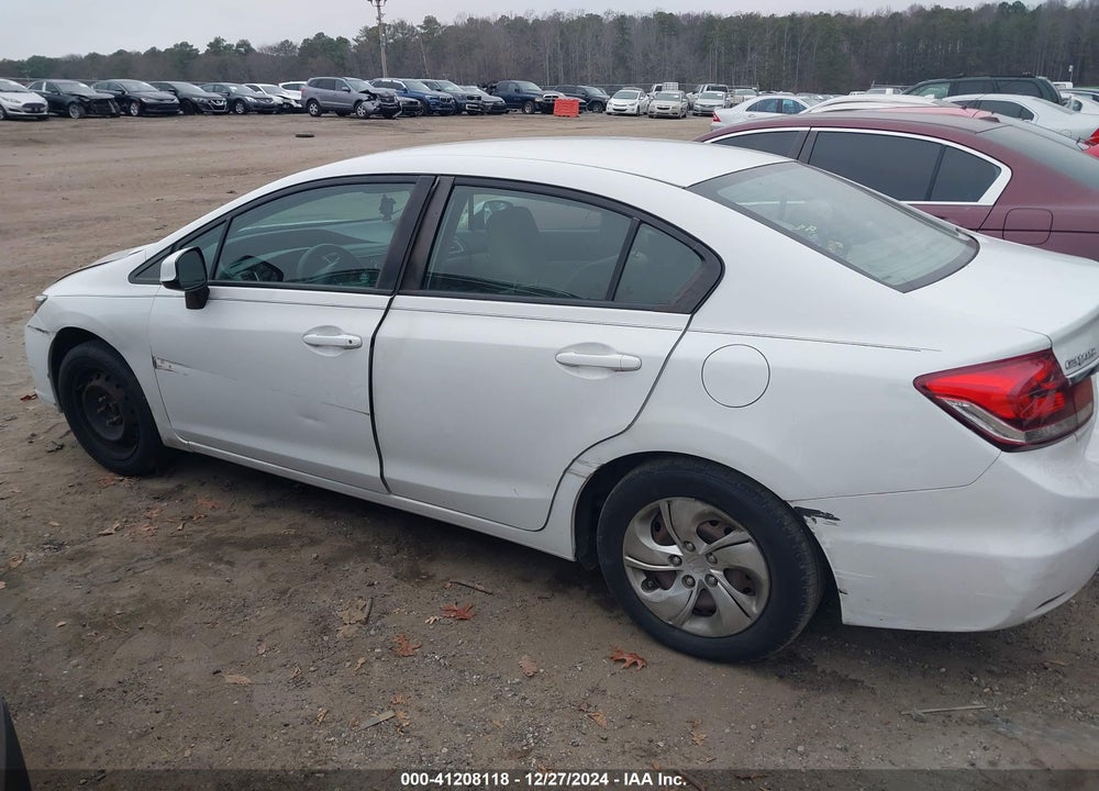 2013 HONDA CIVIC VIN: 2HGFB2F51DH578064
