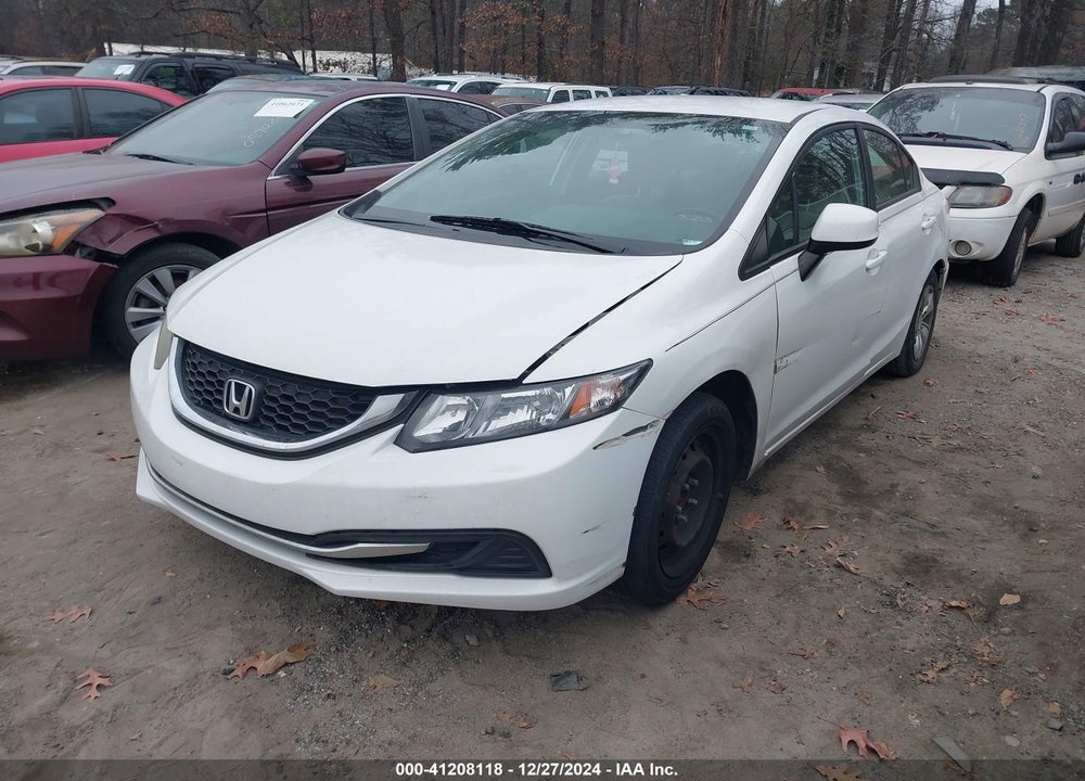 2013 HONDA CIVIC VIN: 2HGFB2F51DH578064