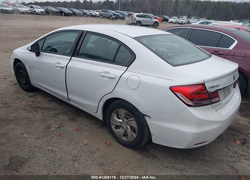 2013 HONDA CIVIC VIN: 2HGFB2F51DH578064