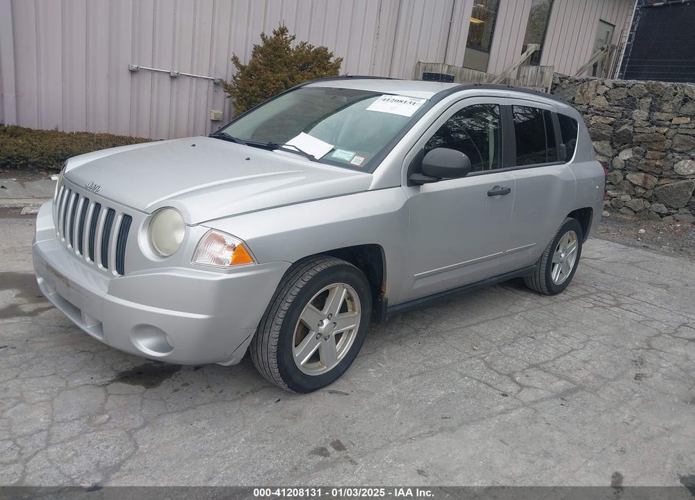 2008 JEEP COMPASS SPORT VIN: 1J8FF47W88D550814