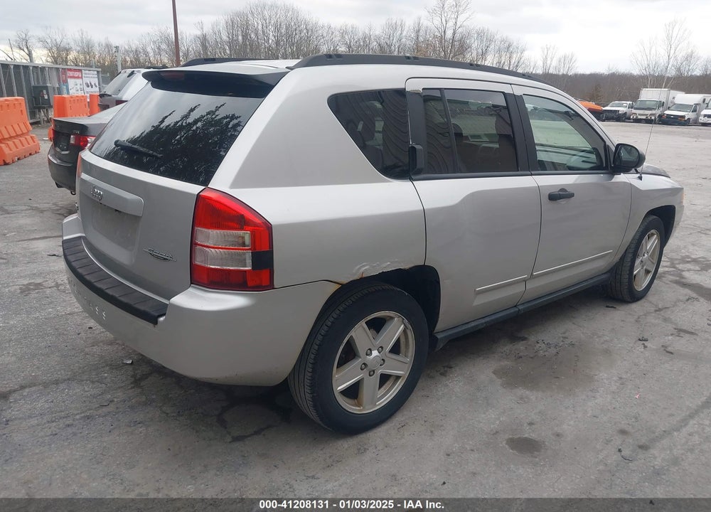 2008 JEEP COMPASS SPORT VIN: 1J8FF47W88D550814