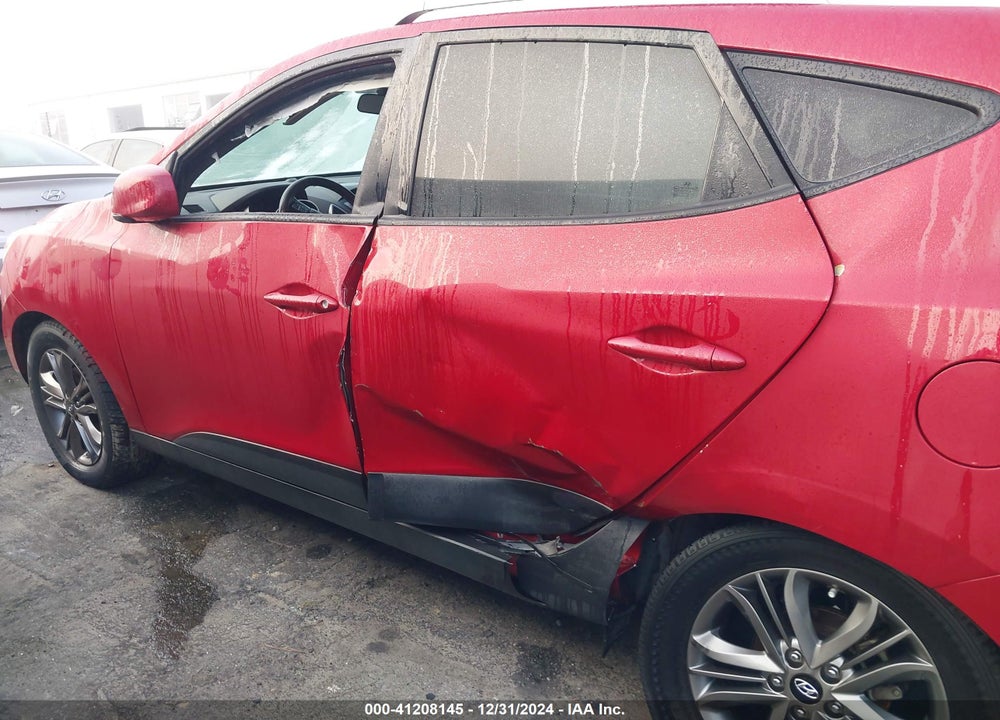 2014 HYUNDAI TUCSON SE VIN: KM8JU3AG4EU824021
