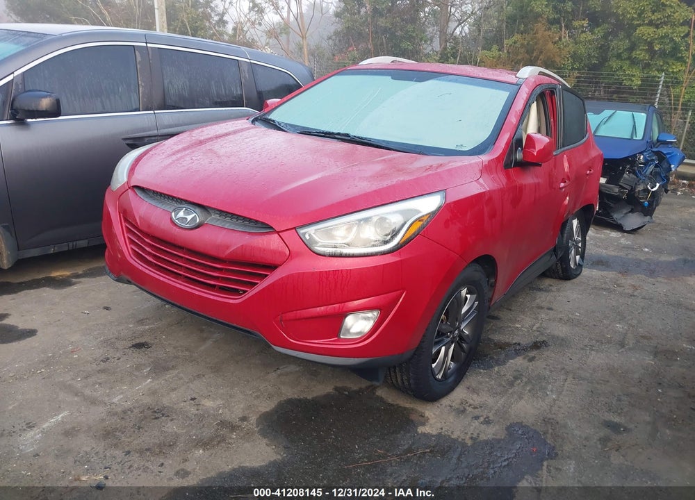 2014 HYUNDAI TUCSON SE VIN: KM8JU3AG4EU824021