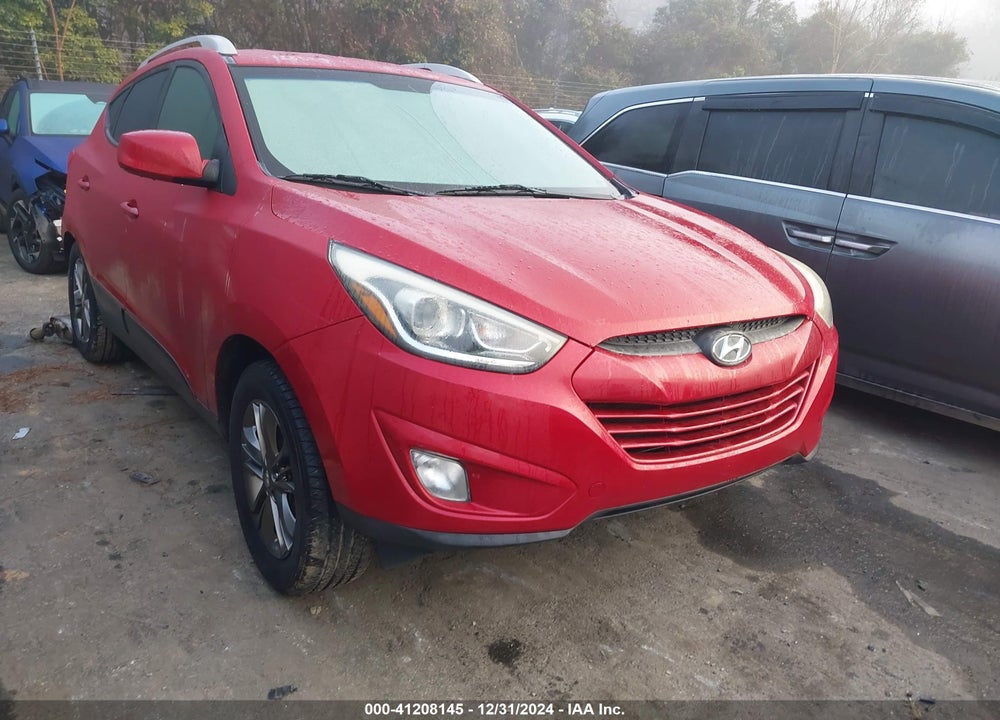 2014 HYUNDAI TUCSON SE VIN: KM8JU3AG4EU824021