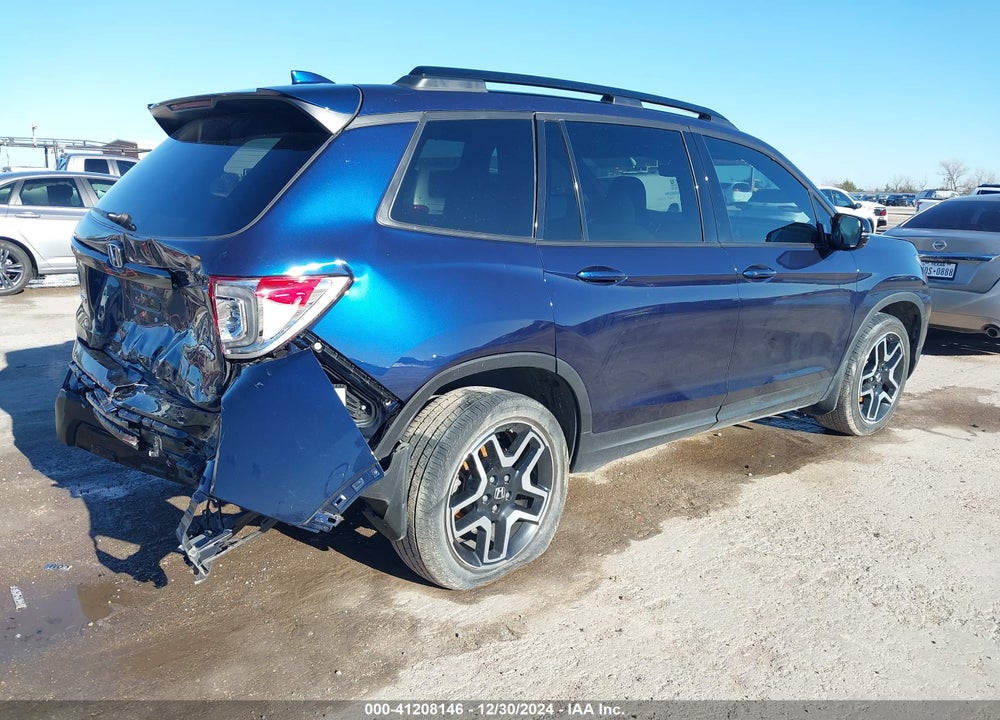 2023 HONDA PASSPORT AWD ELITE VIN: 5FNYF8H06PB012234