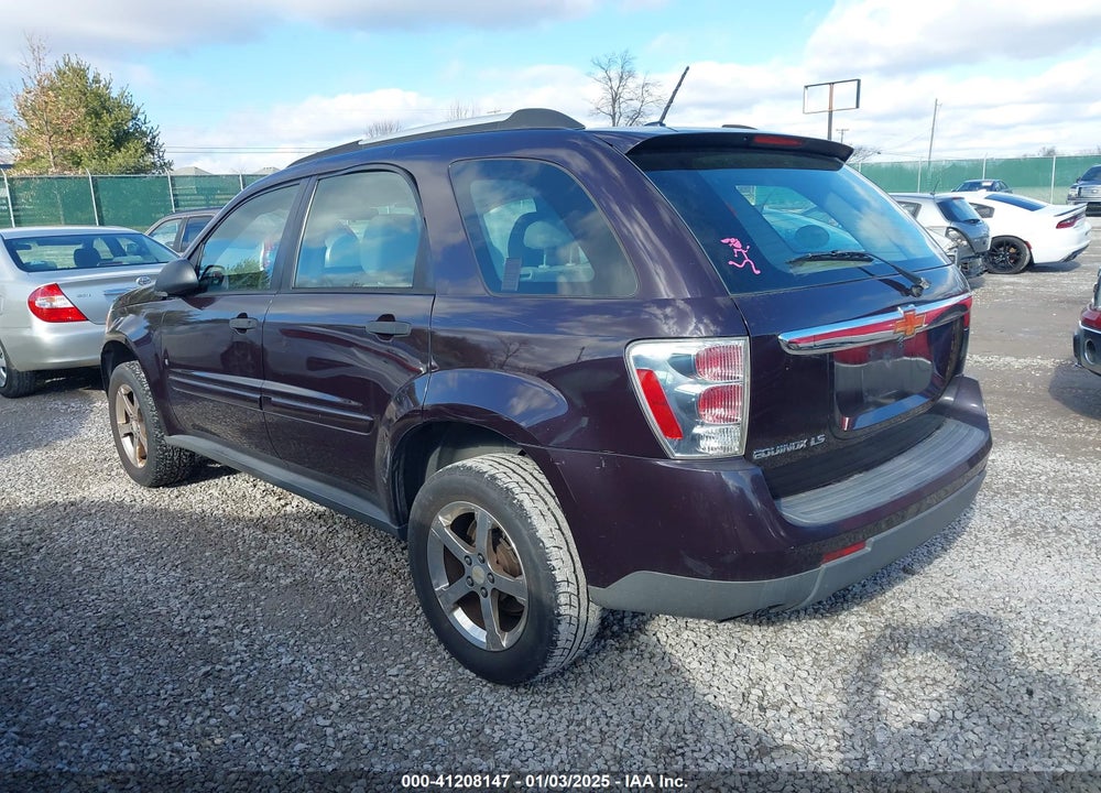 2007 CHEVROLET EQUINOX LS VIN: 2CNDL13F176011441