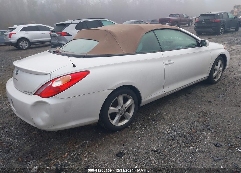 2004 TOYOTA CAMRY SOLARA SLE VIN: 4T1FA38P74U037048