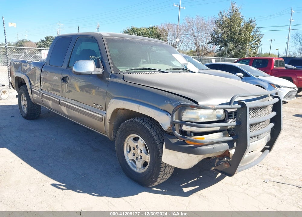 2002 CHEVROLET SILVERADO 1500 LS VIN: 2GCEK19T221151321
