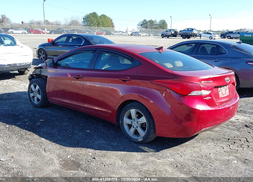 2012 HYUNDAI ELANTRA VIN: KMHDH4AE7CU307900