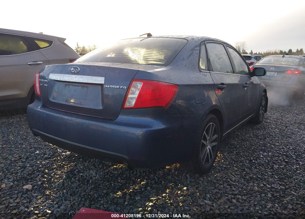 2011 SUBARU IMPREZA 2.5I VIN: JF1GE6A69BH507012