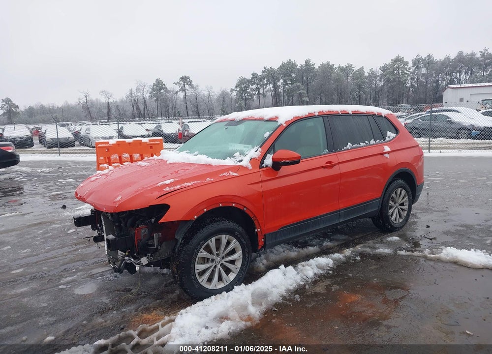 2018 VOLKSWAGEN TIGUAN 2.0T S VIN: 3VV0B7AXXJM133282