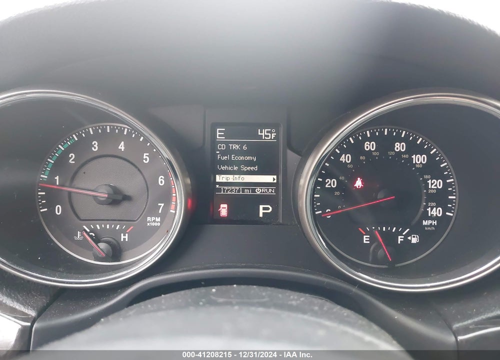 2012 JEEP GRAND CHEROKEE LAREDO VIN: 1C4RJFAT4CC111783