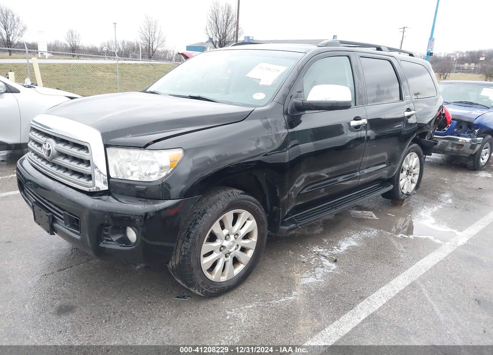 2014 TOYOTA SEQUOIA PLATINUM 5.7L V8 VIN: 5TDDW5G17ES096760