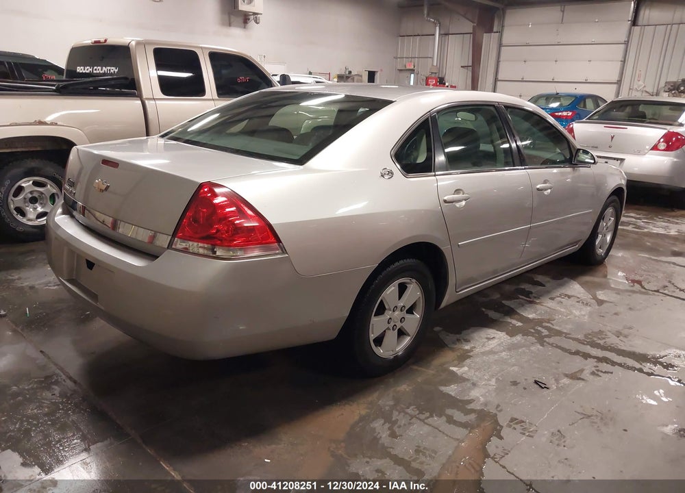 2006 CHEVROLET IMPALA LT VIN: 2G1WT55K169408409