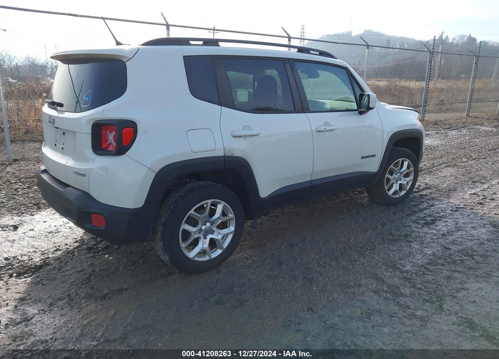 2017 JEEP RENEGADE LATITUDE VIN: ZACCJBBB0HPG60856