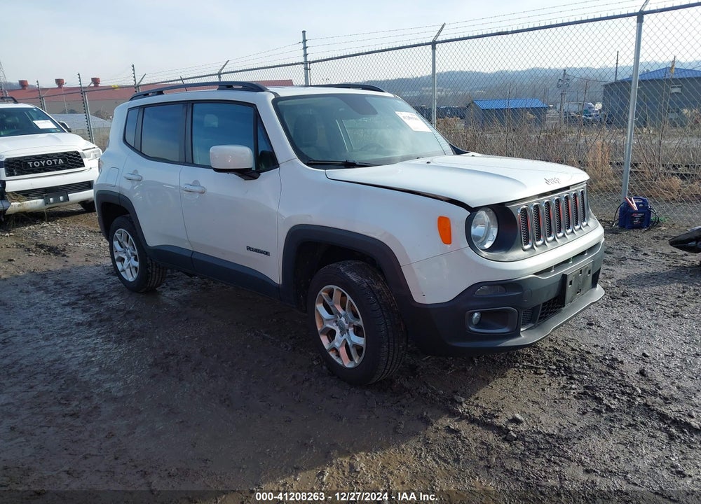 2017 JEEP RENEGADE LATITUDE VIN: ZACCJBBB0HPG60856