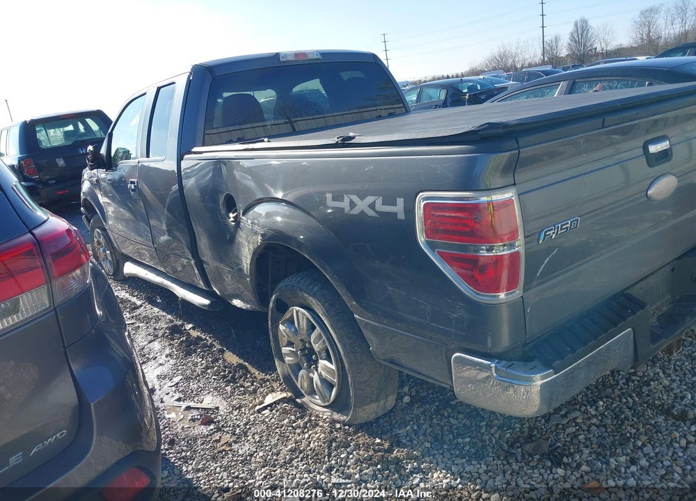 2012 FORD F150 SUPER CAB VIN: 1FTFX1EF8CKD09569