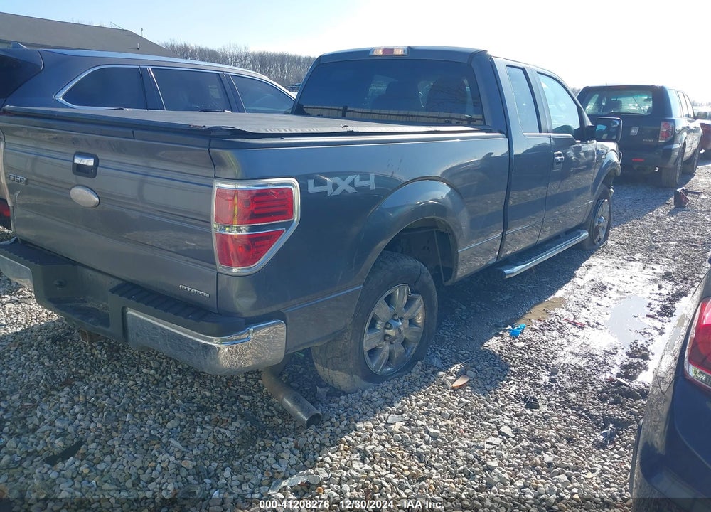 2012 FORD F150 SUPER CAB VIN: 1FTFX1EF8CKD09569